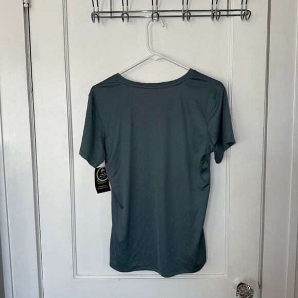 New Athletic Works Core Short Sleeve Tee Grayed Teal Women's size S - Picture 5 of 5